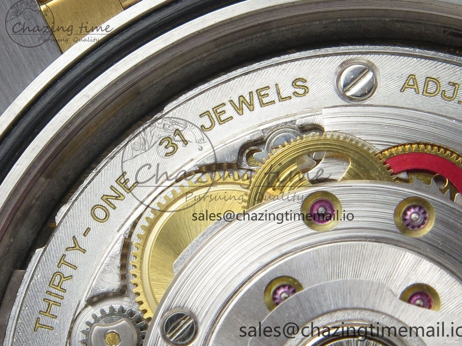 MiroTime 0424 Reliable DateJust 41mm 126333 SS YG 3EF 1:1 Best Edition Gray Roman Dial on SS YG Jubilee Bracelet SA 302